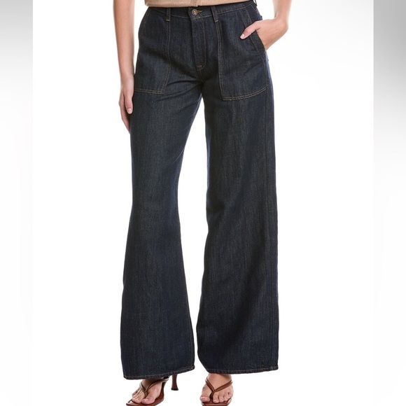 7 For All Mankind Denim - NWT 7 For All Mankind Lotta Blueberry Dark Blue Flare Jeans